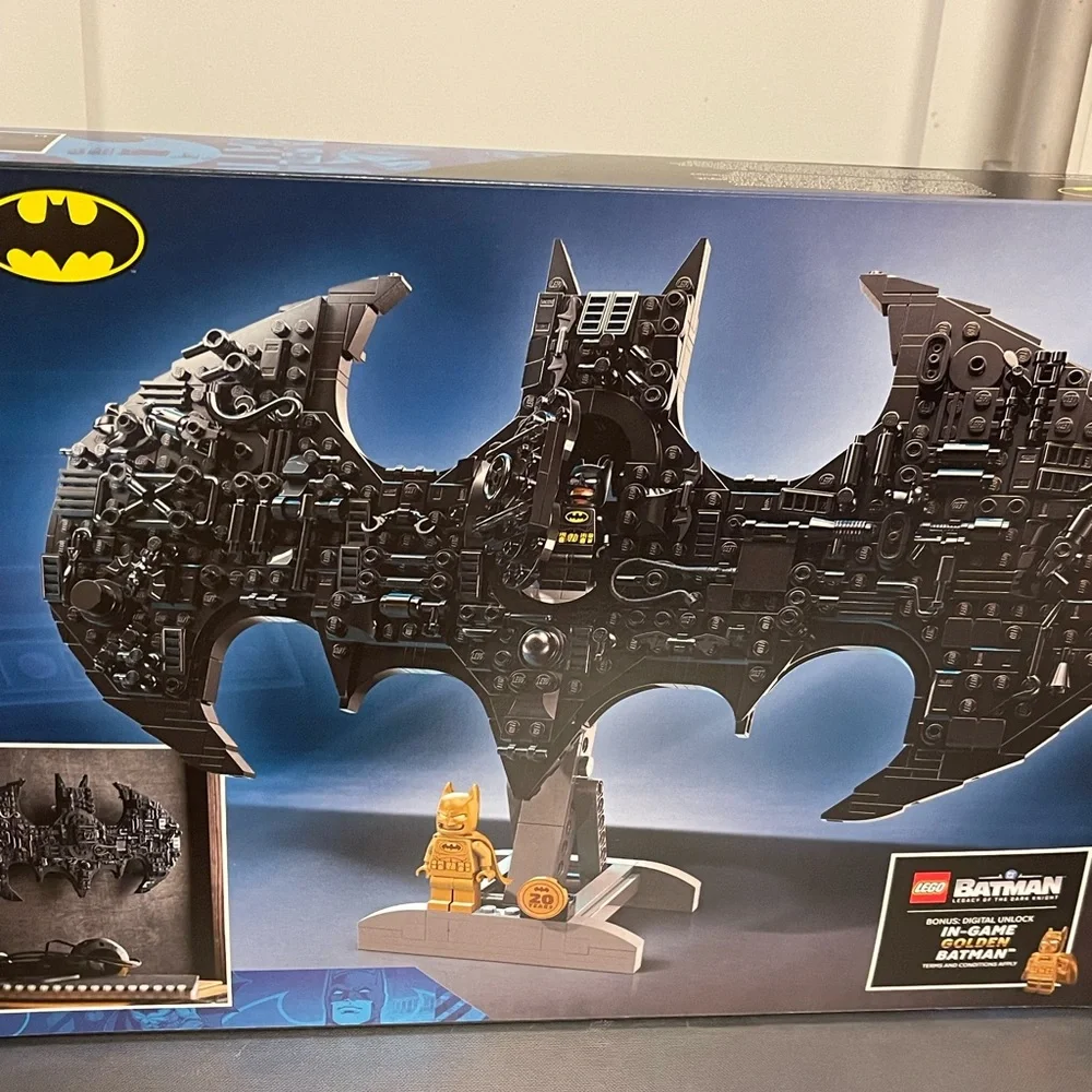DC LEGO Batman Batwing 76330 Decorazione Parete 3D 2 Mini-figure NIB 12+ Sealed